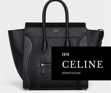 celine ring bag price|Celine bag price guide.